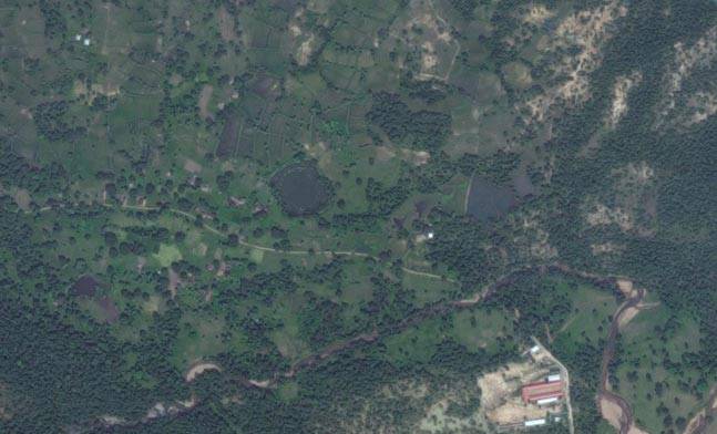 Image satellite de l'ISRO