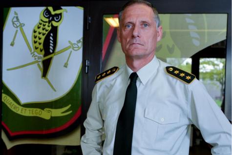 Le lieutenant-général Eddy Testelmans, patron du SGRS