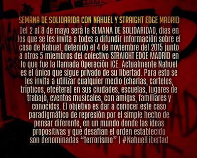 Semaine de solidarité avec Nahuel
