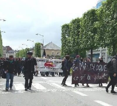 La manifestation de Rennes