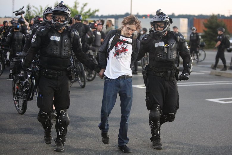 Arrrestation à Seattle