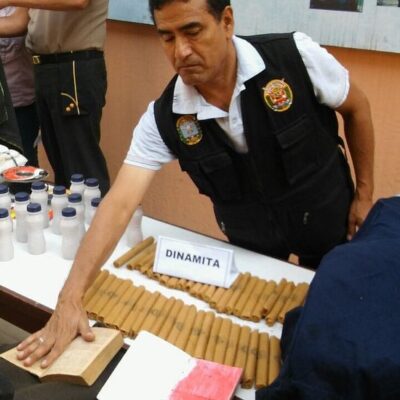 Une partie du matériel saisi