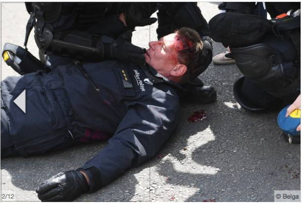 Vandersmissen à terre.