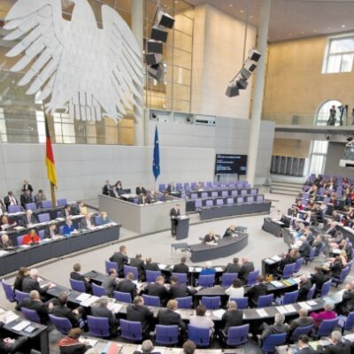 Vote au Bundestag