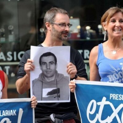 Rassemblement pour la libération d'Ibon Fernandez Iradi