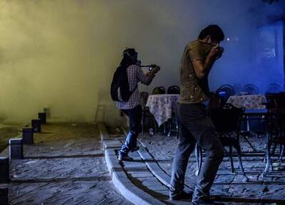 Les incidents hier à Istanbul