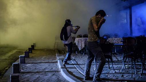 Les incidents hier à Istanbul