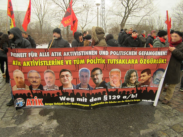 Manifestation solidaire pour ATIK