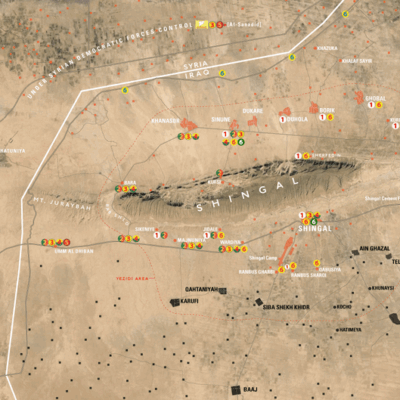 Carte du Mont Shengal