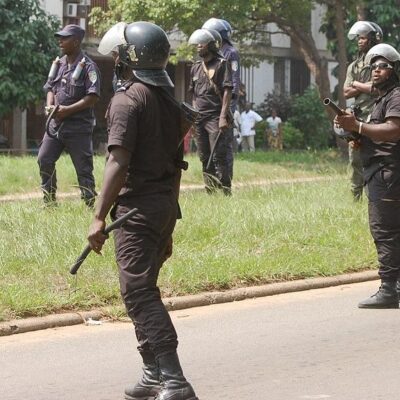 Déploiement policier à Doala