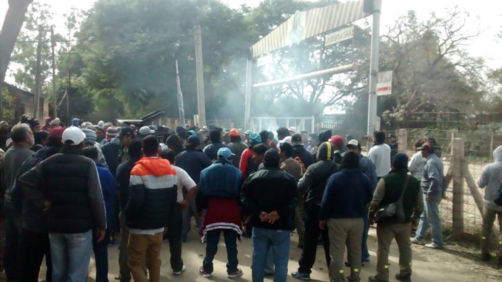 La répression à Jujuy