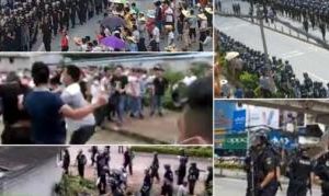 Les affrontements à Lubu