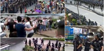 Les affrontements à Lubu