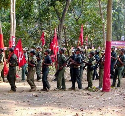 Guérilleros maoïstes en Inde