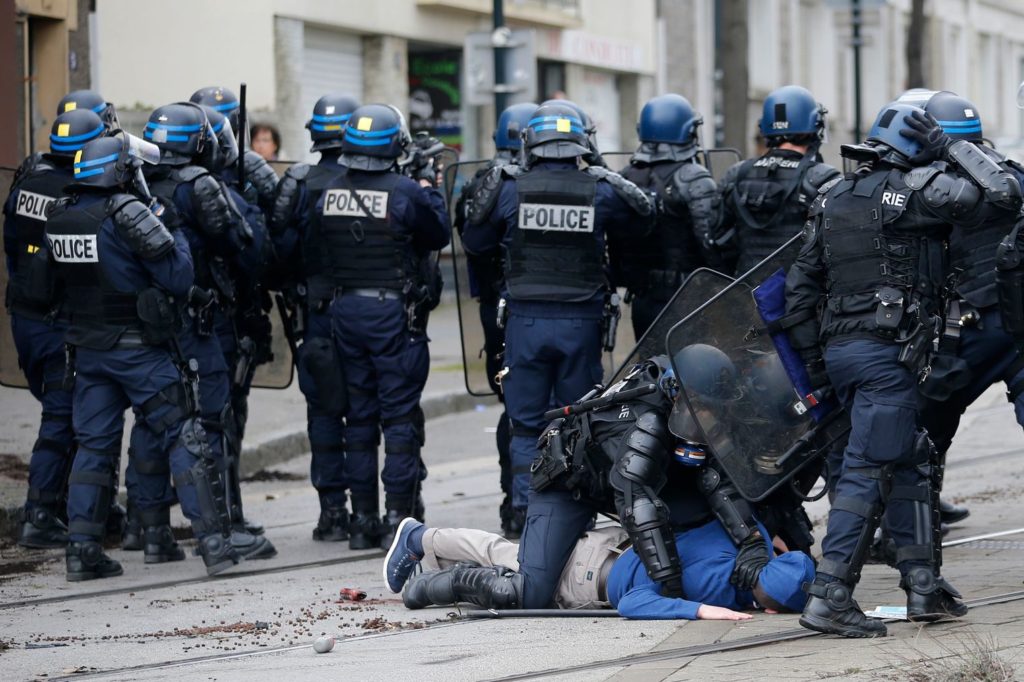 Arrestation à Nantes