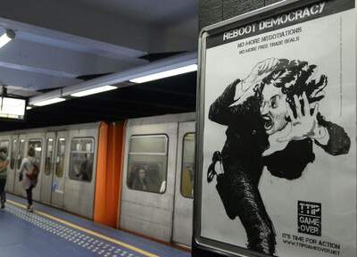 L'affichage incriminé