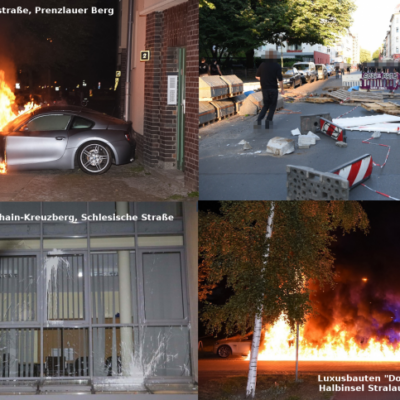 Représailles à l'expulsion du Rigaer94