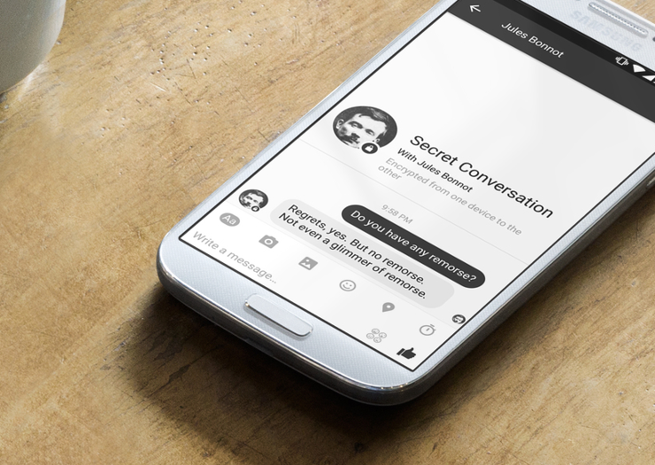 Facebook Messenger adopte Signal