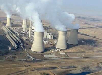 La centrale électrique de Mpumalanga-Middelburg-Arnot