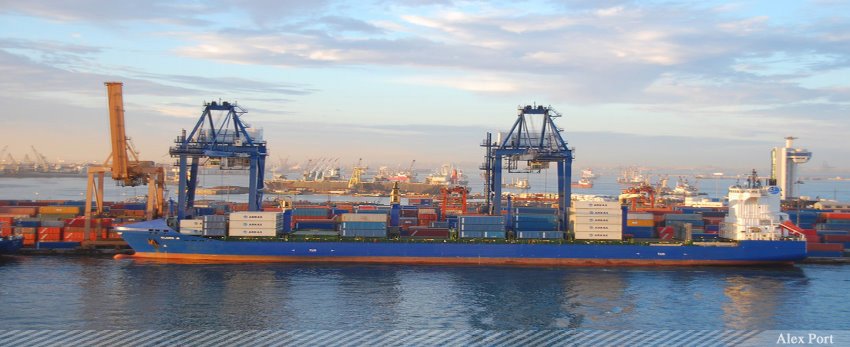 Le port d'Alexandrie