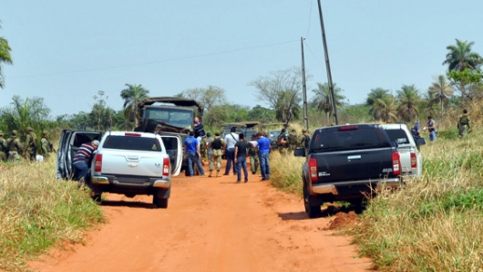 Le lieu de l'embuscade