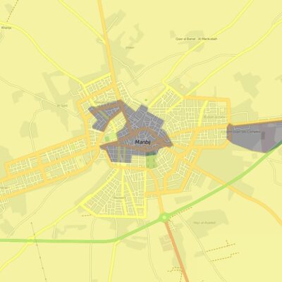 Manbij, situation au 5 août