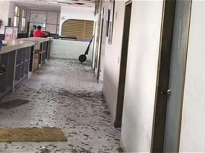 Dégâts à l’aéroport de Saravena (Arauca)