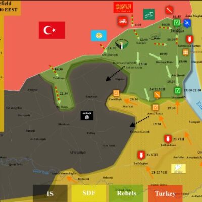 Le champs de bataille complexe de Jarabulus