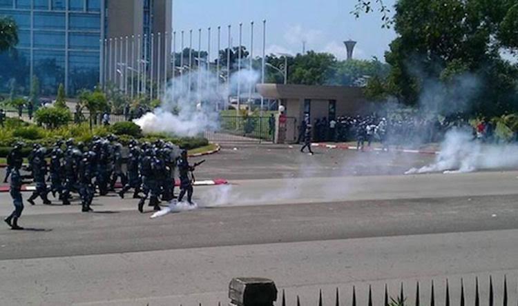 La répression du 25 juillet à Libreville