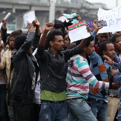 Manifestation anti-gouvernementale le 6 août