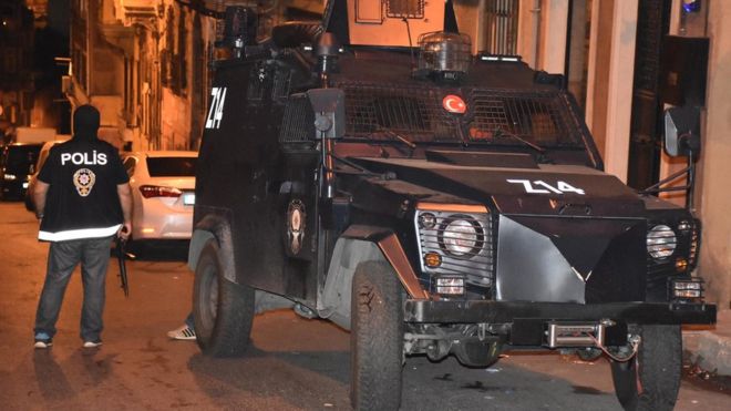 Perquisition aux bureaux du HDP à Istanbul (archive)