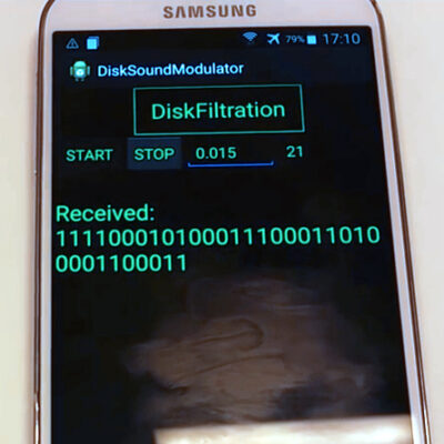 DiskFiltration en action