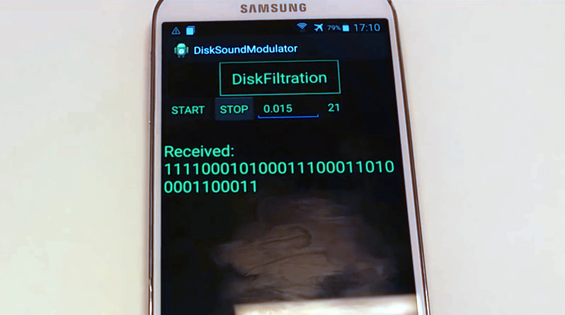 DiskFiltration en action