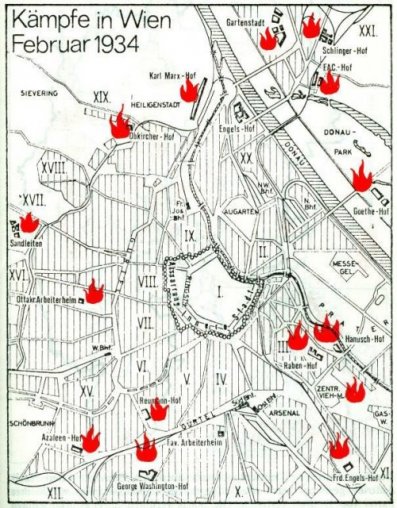Les combats de février '34 à Vienne