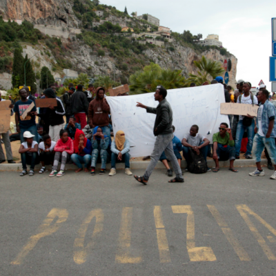 Migrants à Vintimille