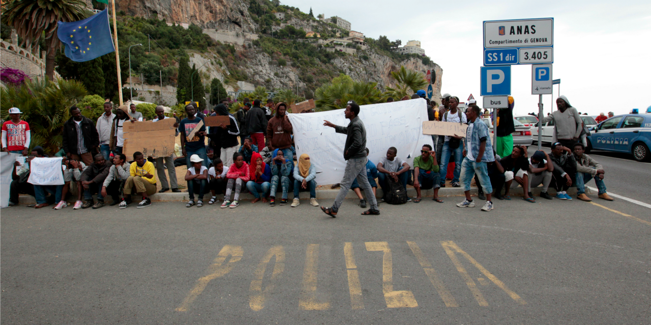 Migrants à Vintimille