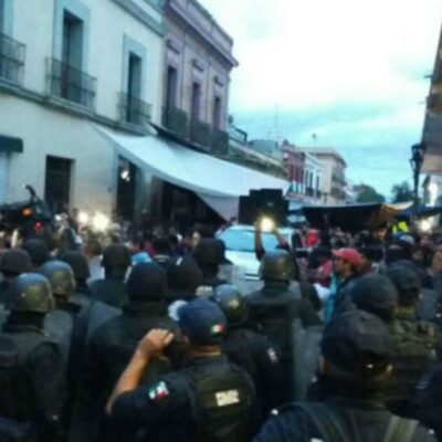 Lers affrontements d'Oaxaca