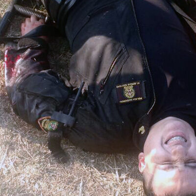 Un des policiers blessés