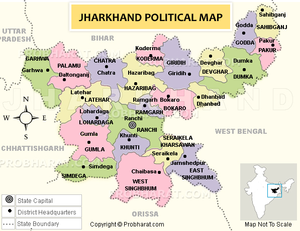 L'état du Jharkand
