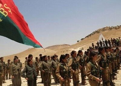 Les YBS, milices affiliées au PKK dans le Mont Shengal