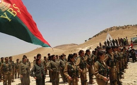 Les YBS, milices affiliées au PKK dans le Mont Shengal