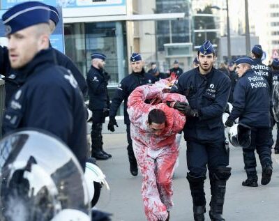 Arrestations à la manif contre le CETA