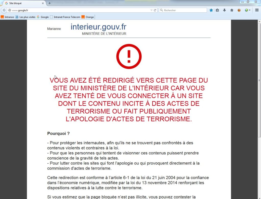 Les sites de Google, Wikipédia et OVH momentanément bloqués pour 