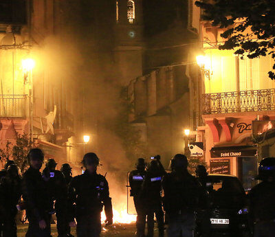 Les affrontements à Bastia (archive)