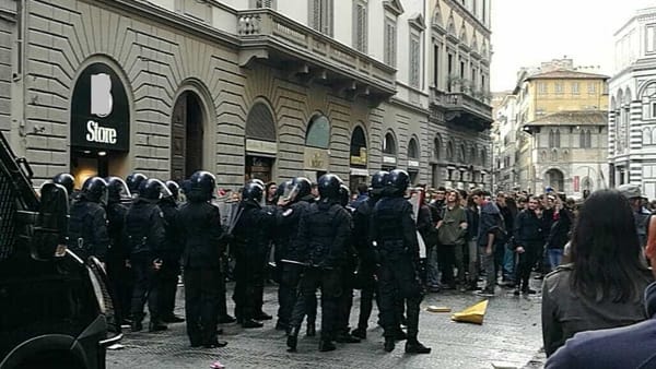 Affrontements à Florence