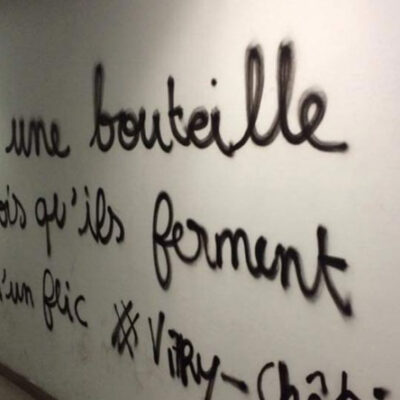 Un des tags de la Sorbonne