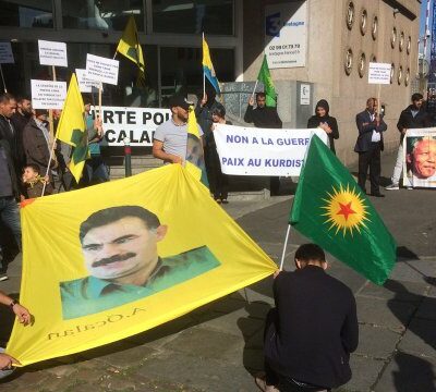 Manifestation des Kurdes à Rennes, la semaine passée