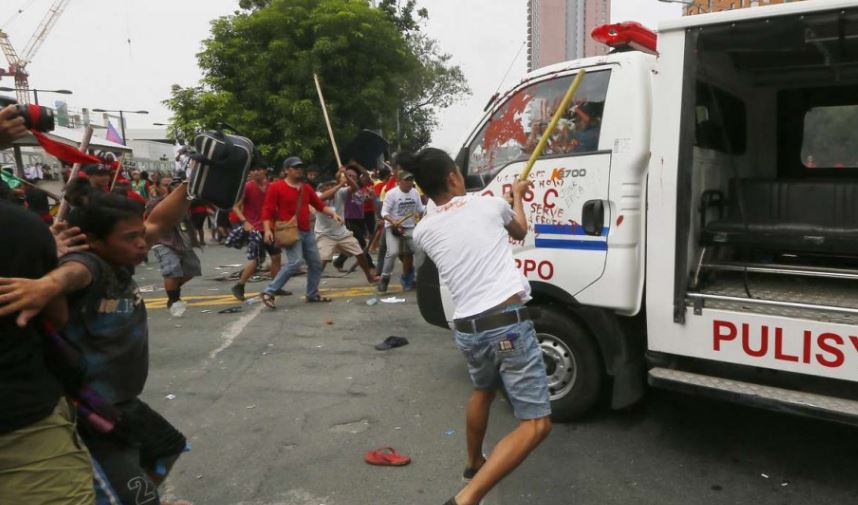 Affrontements à Manille