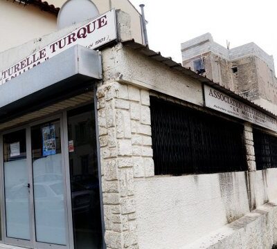 Le local attaqué le 4 décembre 2015 à Marseille