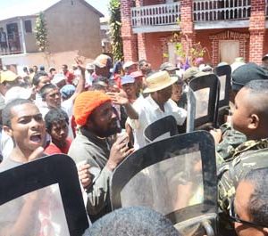 Manifestation à Soamahamanina